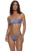Luli Fama Americana Vibes Luxe Stitch High Leg Brazilian Bottom